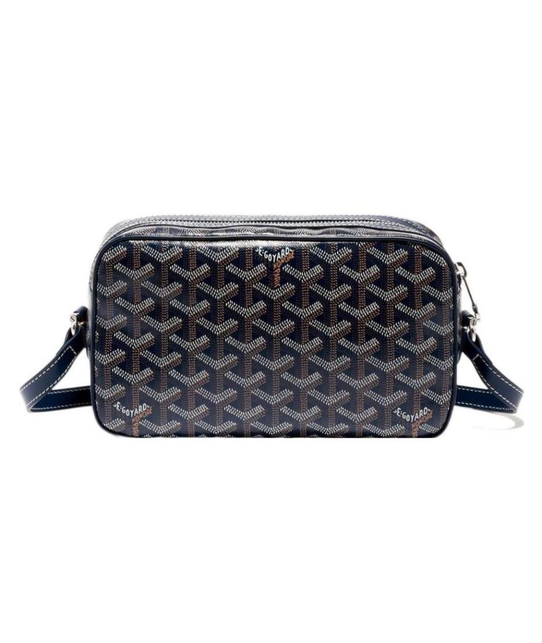 GOYARD Темно-синяя сумка на плечо, фото 3