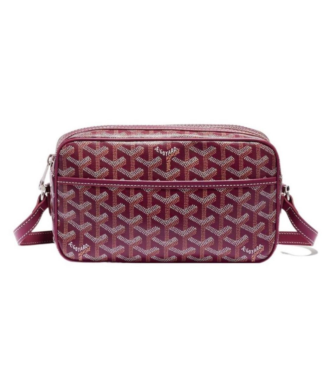 GOYARD Бордовая сумка на плечо, фото 2