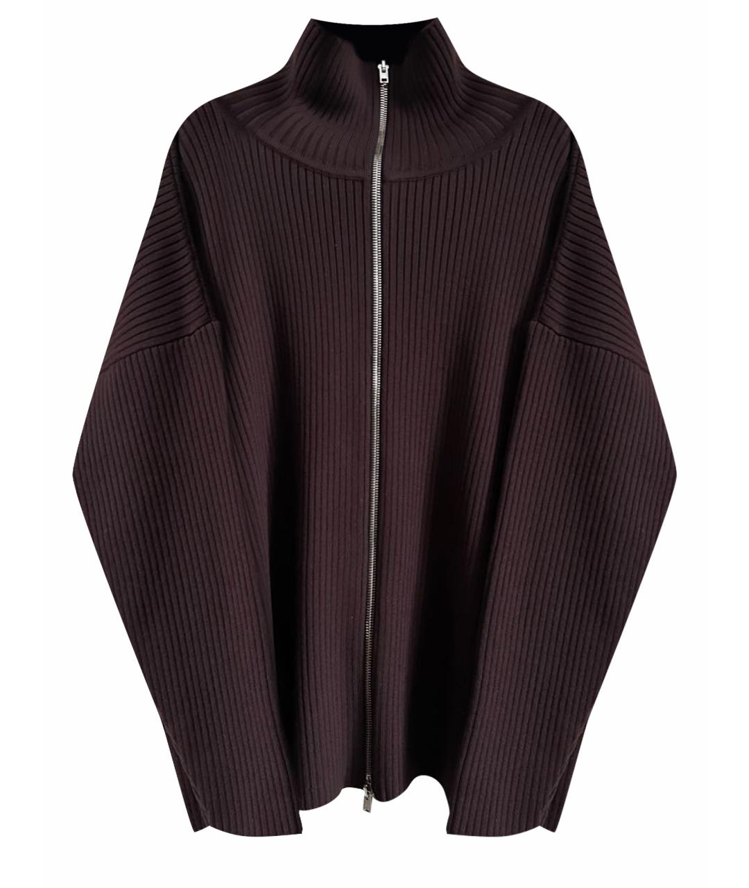 VETEMENTS Бордовый шерстяной джемпер / свитер, фото 1