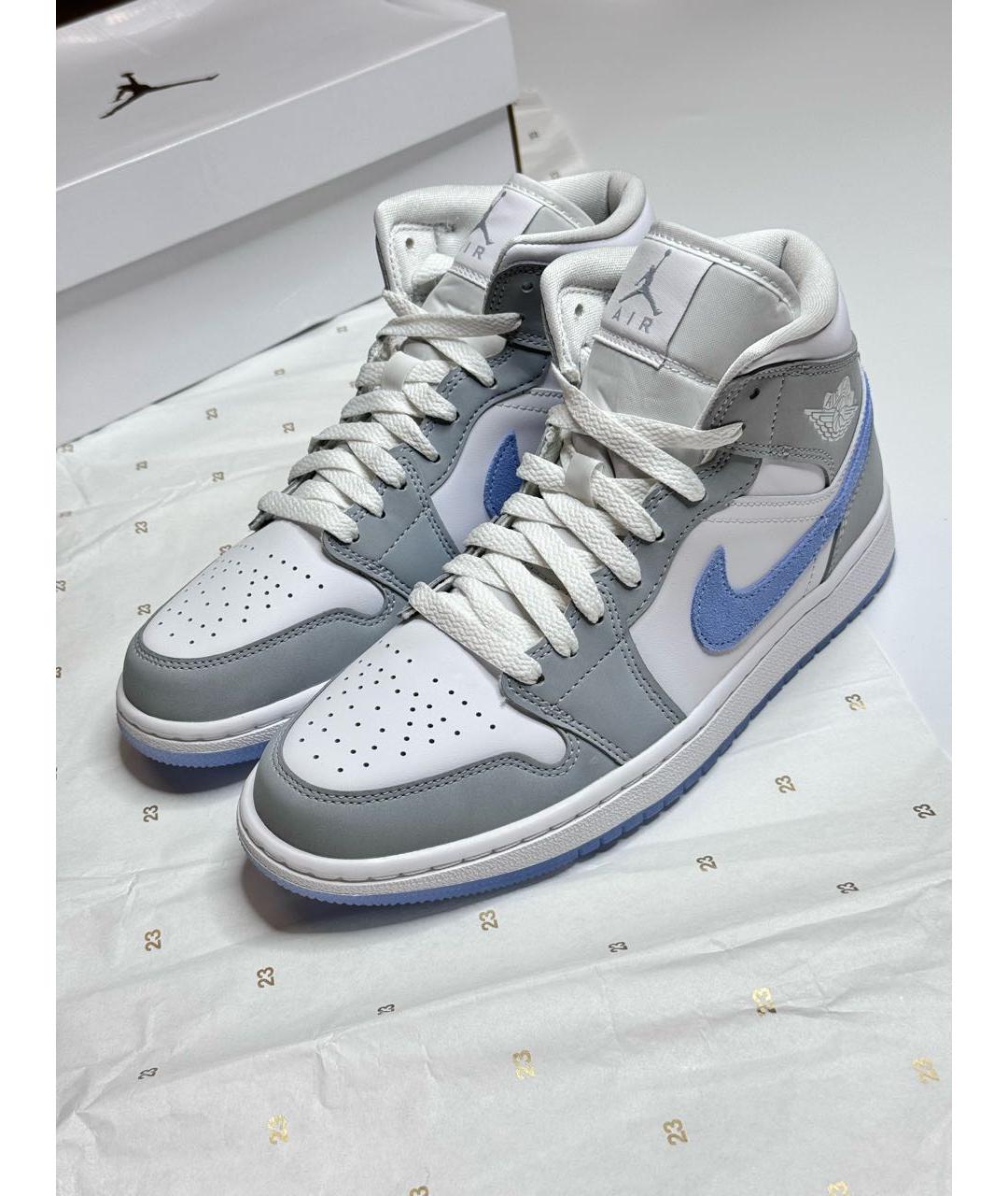 JORDAN Серые кроссовки, фото 3