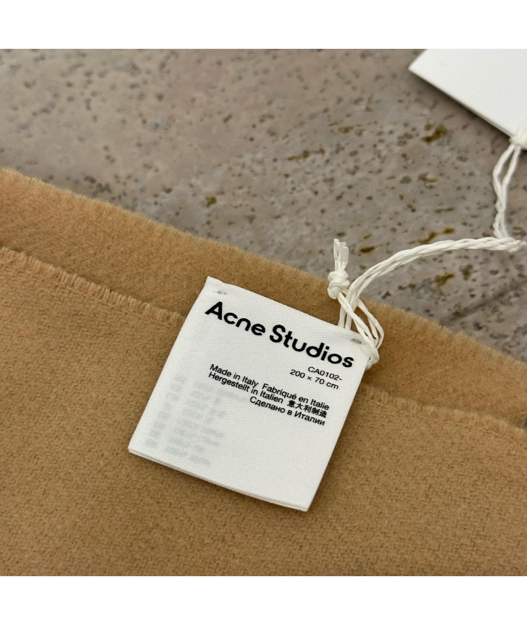 ACNE STUDIOS Шерстяной шарф, фото 3