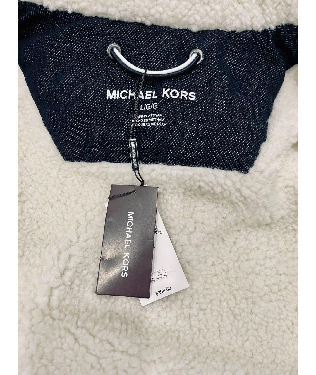 MICHAEL KORS Черная хлопковая куртка, фото 3