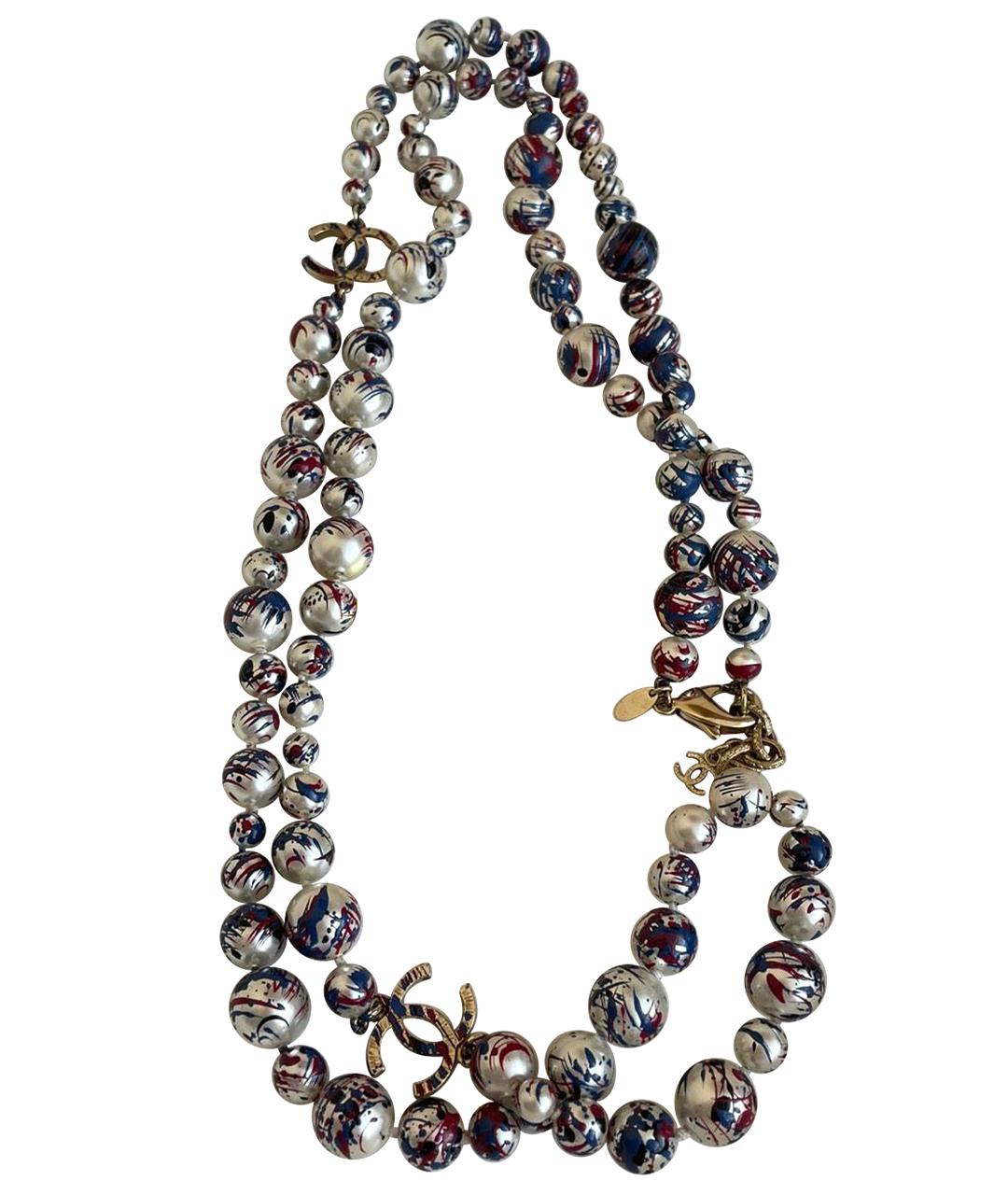 CHANEL Мульти жемчужное колье, фото 1