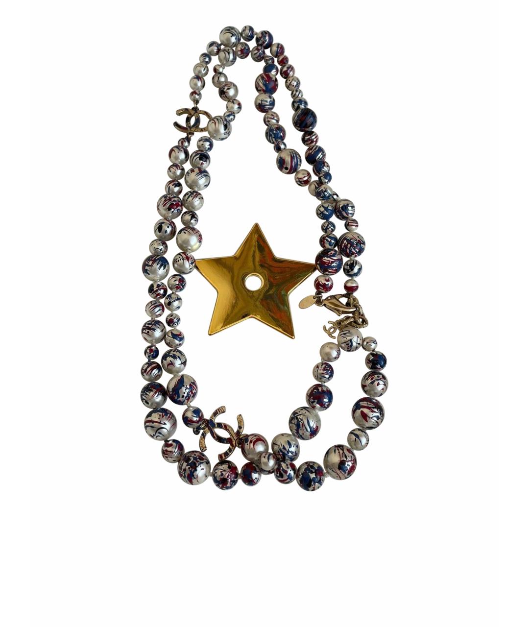 CHANEL Мульти жемчужное колье, фото 7