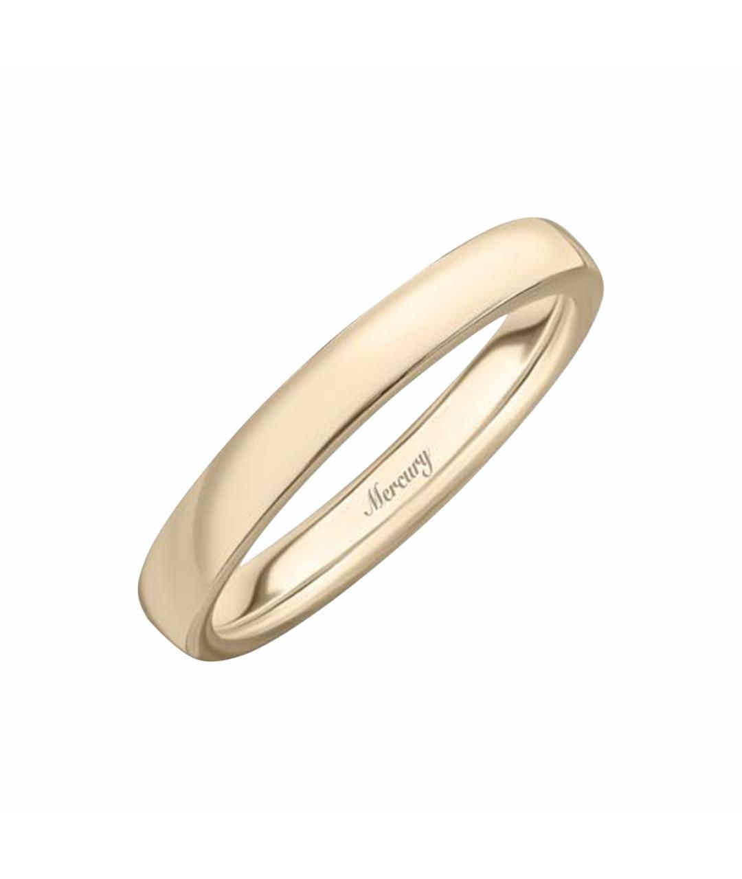 MERCURY Золотое кольцо из желтого золота, фото 1
