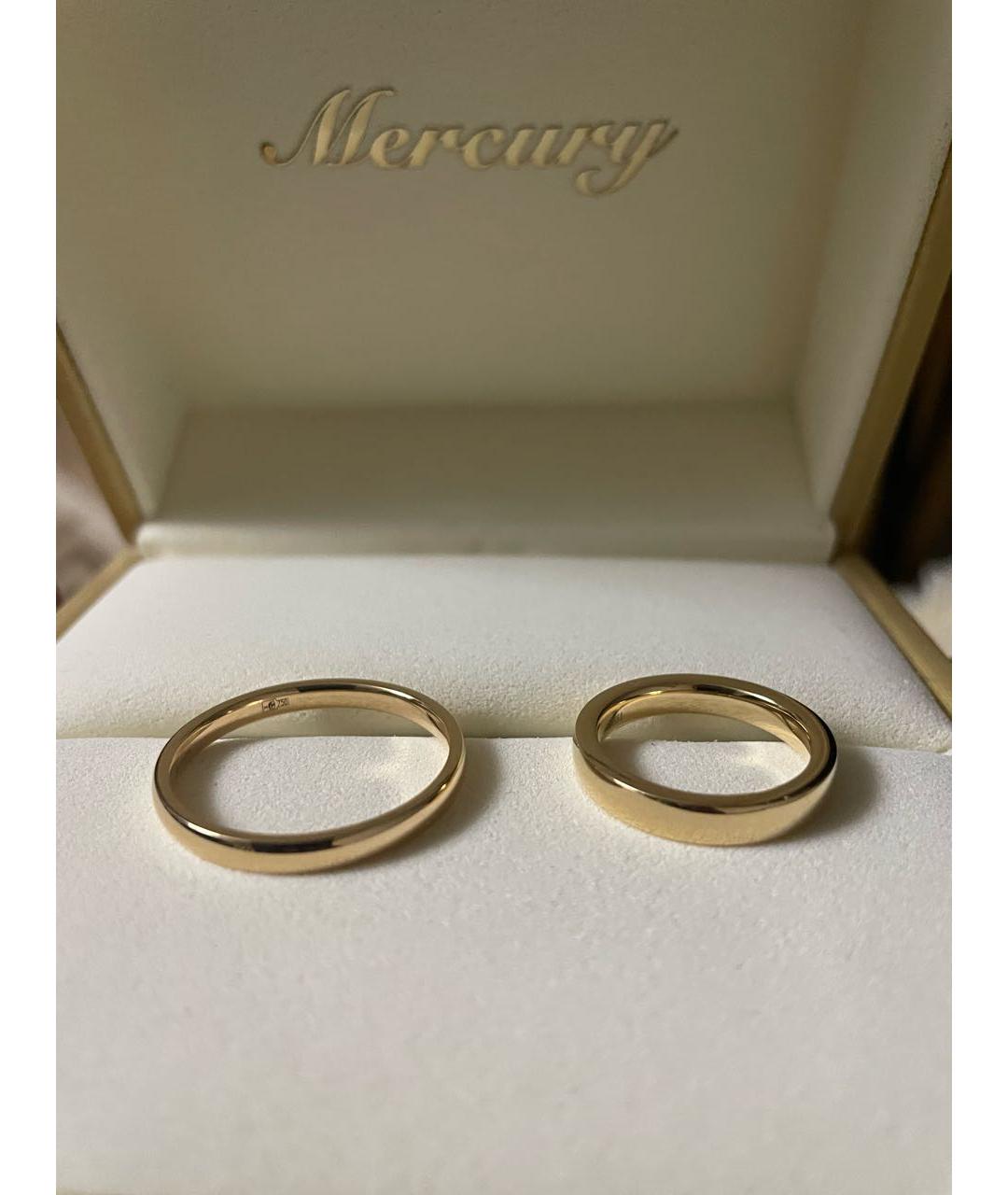 MERCURY Золотое кольцо из желтого золота, фото 3