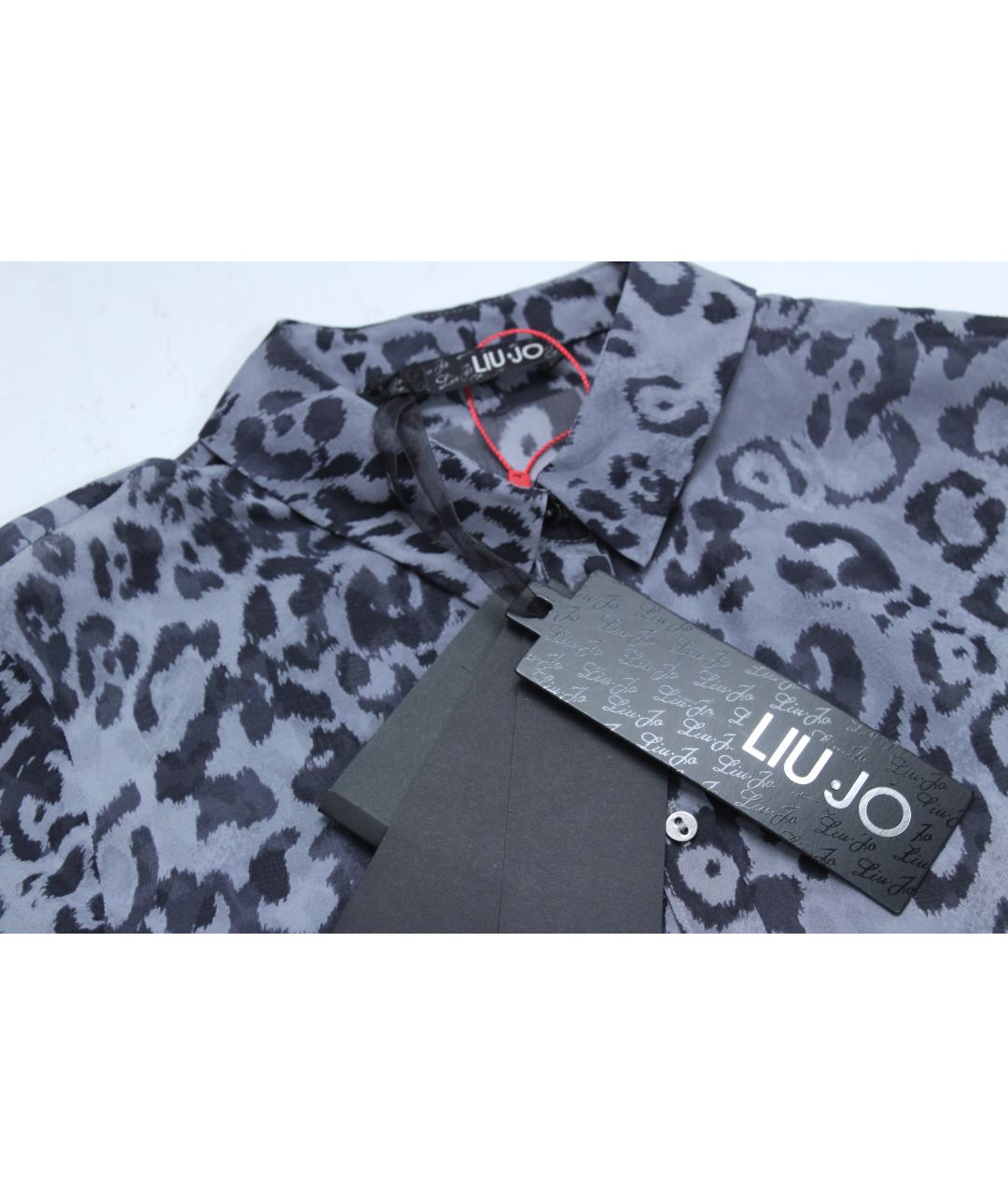 LIU JO Мульти шелковая блузы, фото 8