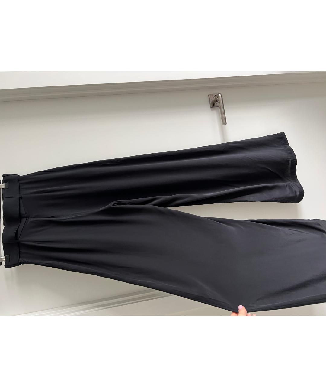 ZIMMERMANN Черные вискозные брюки широкие, фото 2