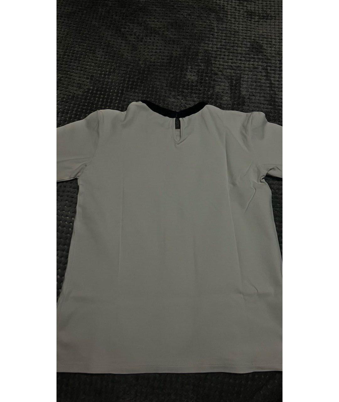 CHANEL PRE-OWNED Белая хлопковая футболка, фото 3