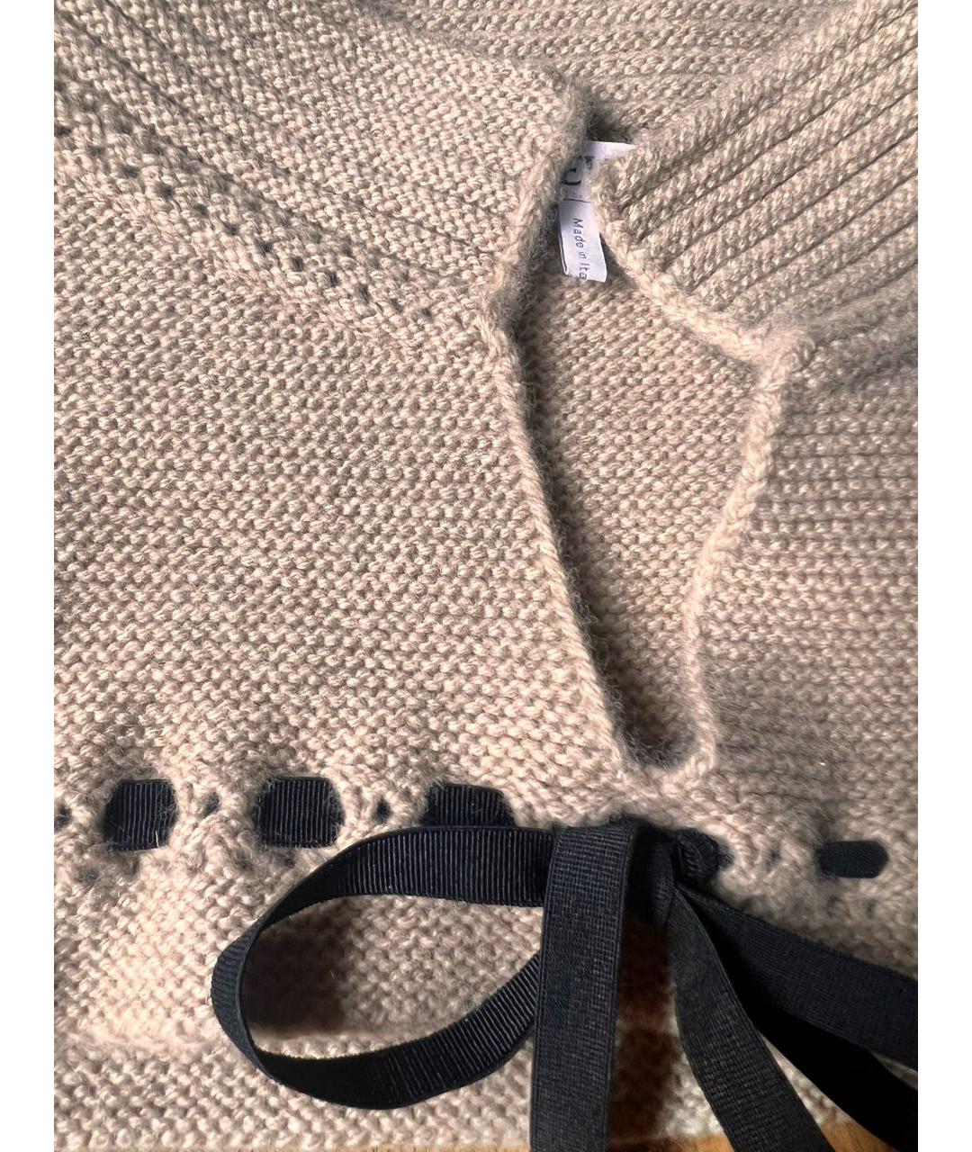 LOEWE Бежевый кашемировый джемпер / свитер, фото 3