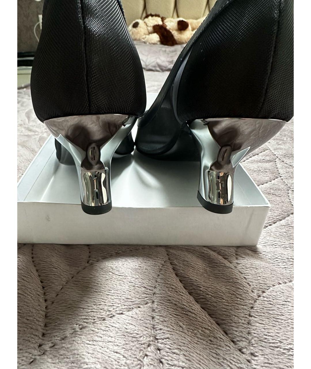 FENDI Кожаные лодочки на низком каблуке, фото 3