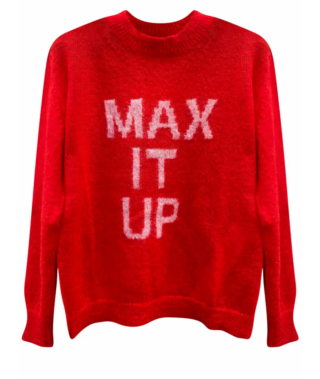 MAX&CO Красный шерстяной джемпер / свитер, фото 1