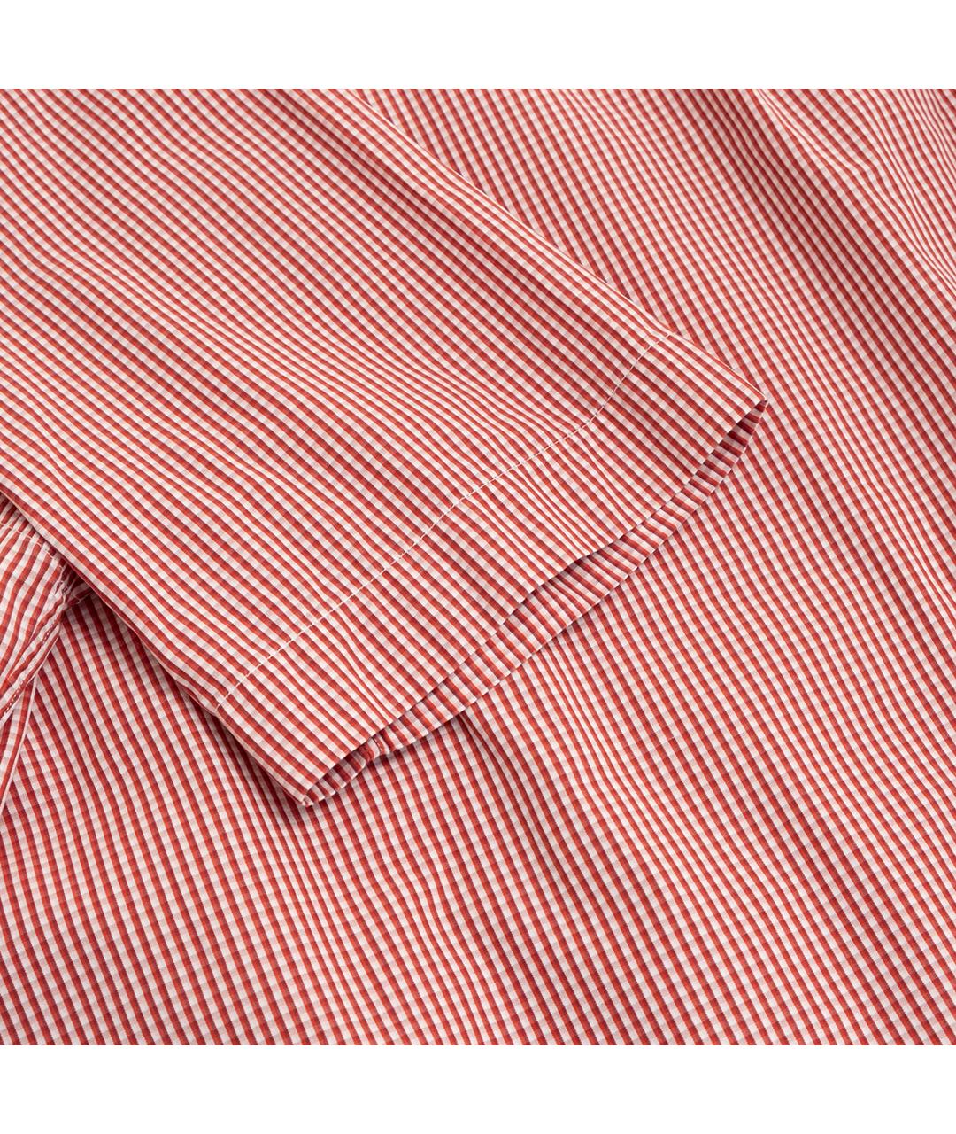 LANVIN Красная хлопковая кэжуал рубашка, фото 5