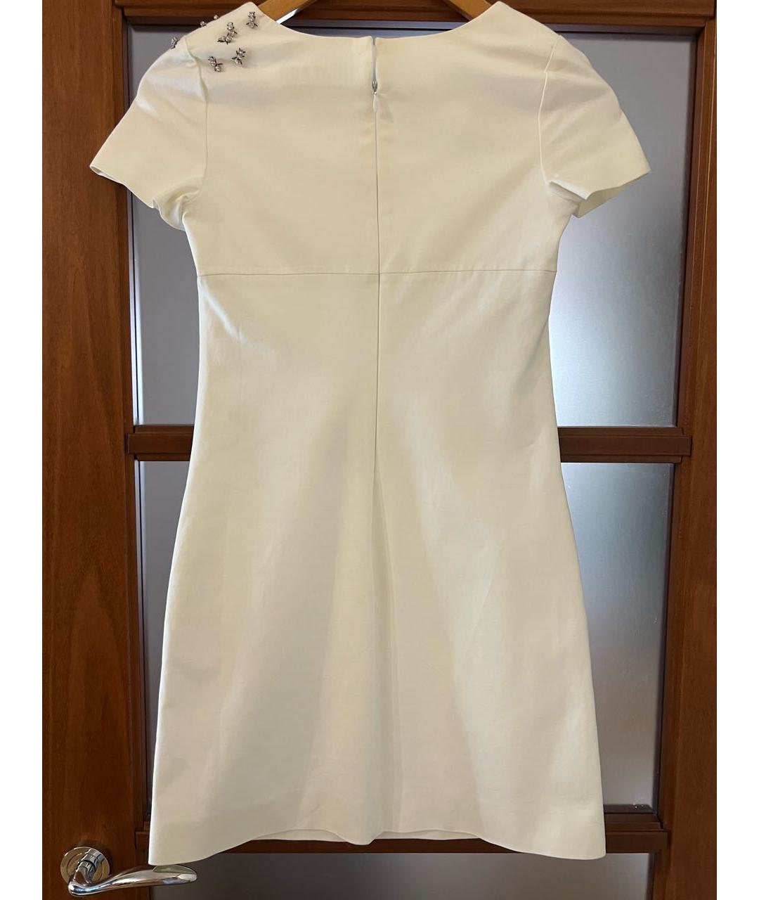 DSQUARED2 Белое коктейльное платье, фото 2