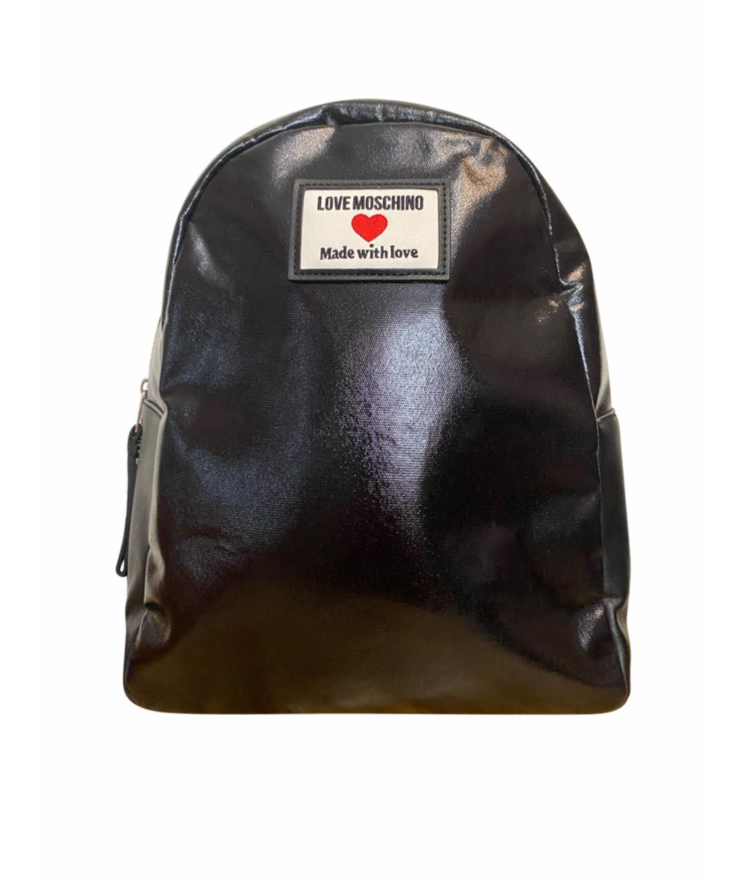 LOVE MOSCHINO Черный рюкзак, фото 1