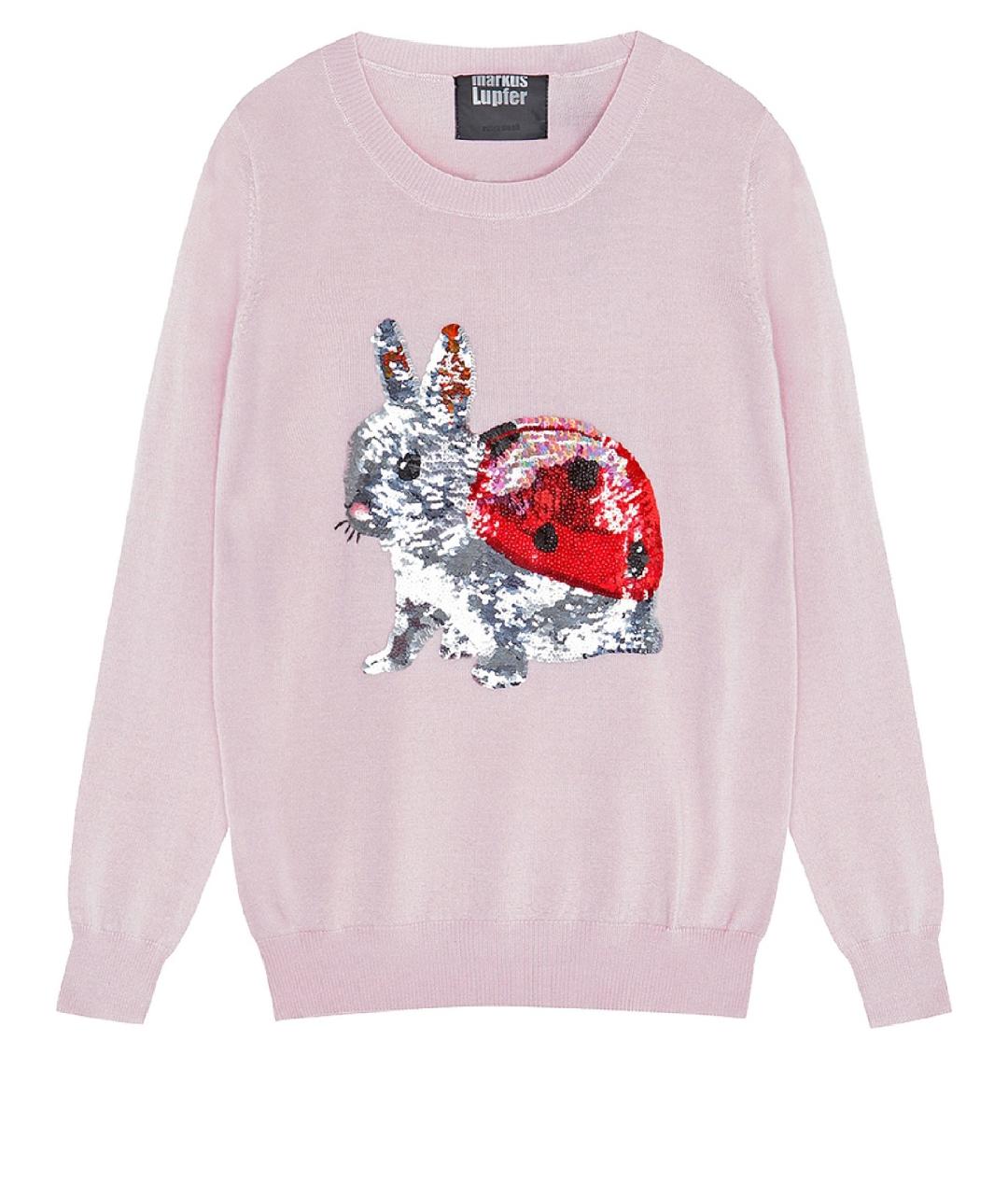 MARKUS LUPFER Розовый шерстяной джемпер / свитер, фото 1