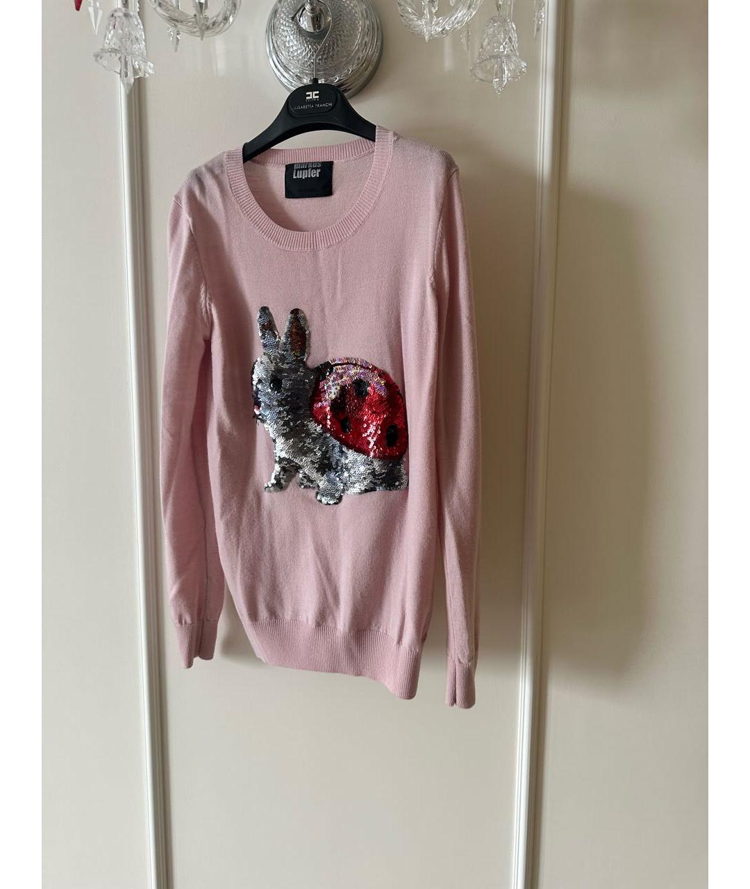 MARKUS LUPFER Розовый шерстяной джемпер / свитер, фото 6