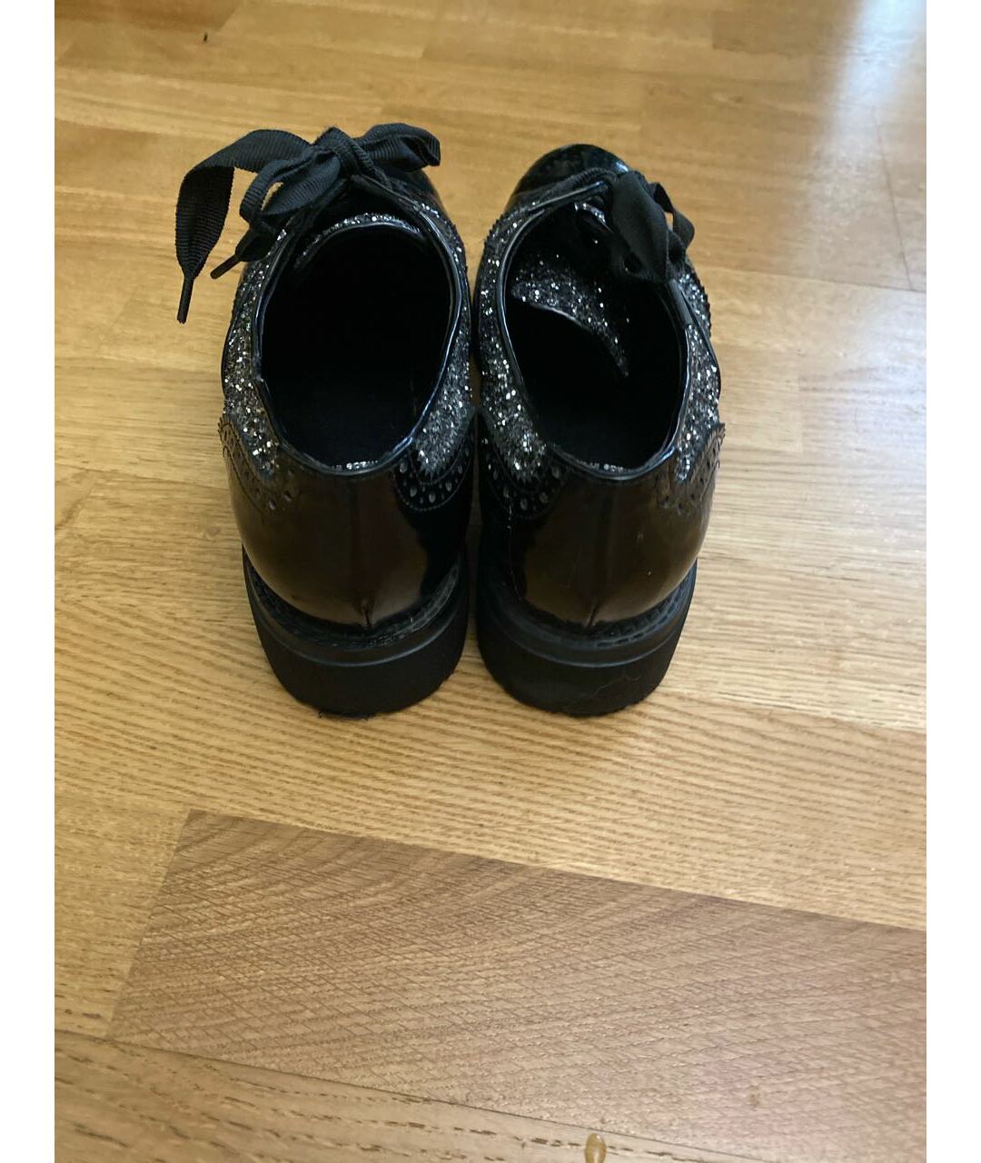 NANDO MUZI Черные ботинки из лакированной кожи, фото 3