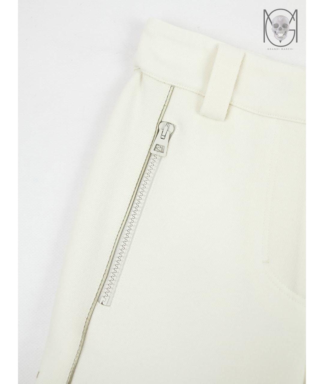 CHRISTIAN DIOR PRE-OWNED Белые полиэстеровые спортивные брюки и шорты, фото 5