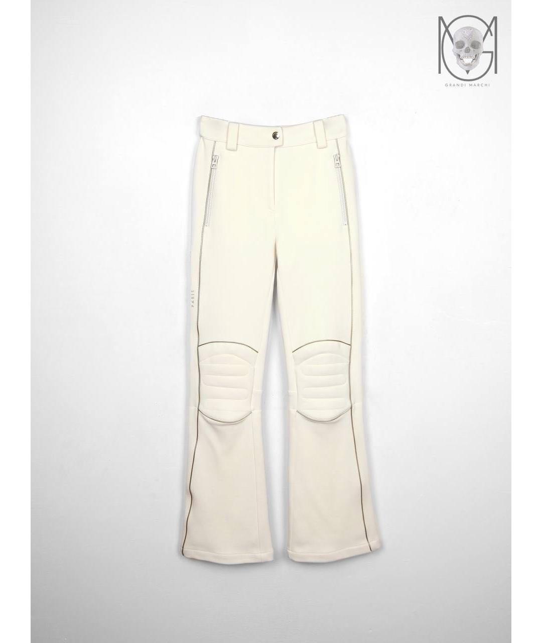 CHRISTIAN DIOR PRE-OWNED Белые полиэстеровые спортивные брюки и шорты, фото 9