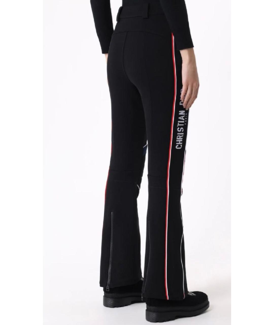 CHRISTIAN DIOR Черные полиэстеровые спортивные брюки и шорты, фото 9