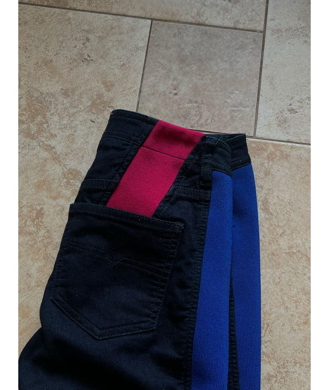 DIESEL Мульти хлопко-полиэстеровые джинсы слим, фото 4