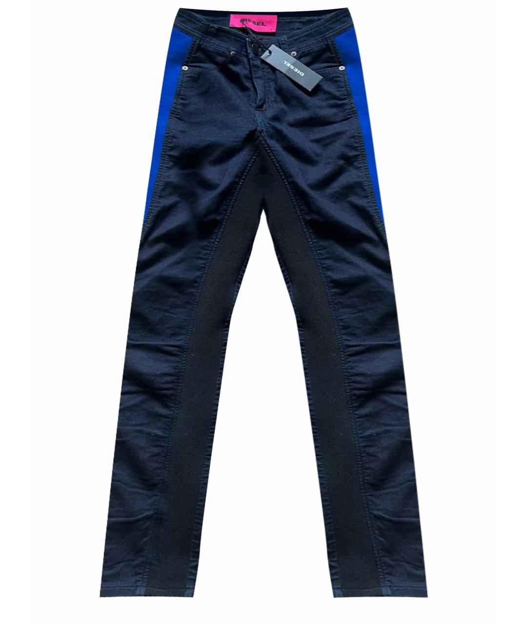 DIESEL Мульти хлопко-полиэстеровые джинсы слим, фото 1