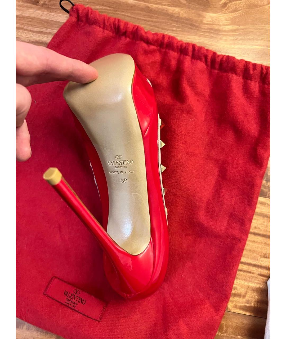 VALENTINO Красные туфли, фото 3