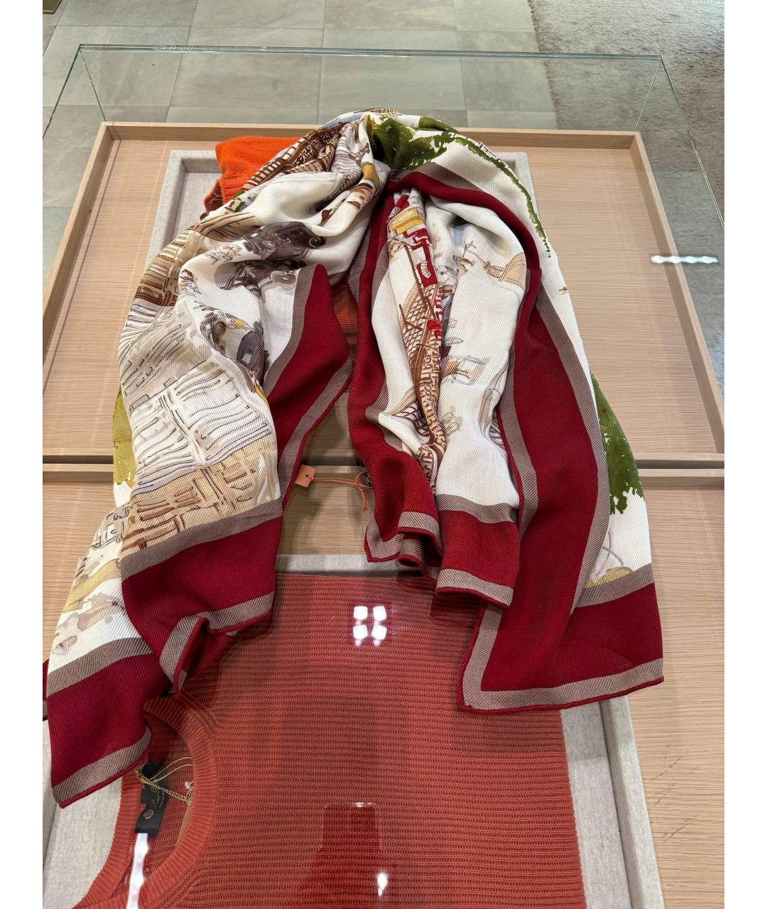 LORO PIANA Мульти кашемировый платок, фото 3