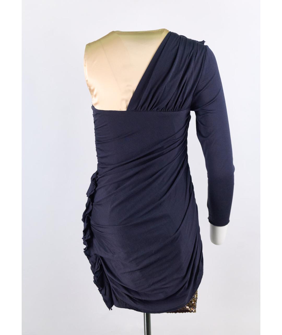 3.1 PHILLIP LIM Черное шелковое коктейльное платье, фото 2