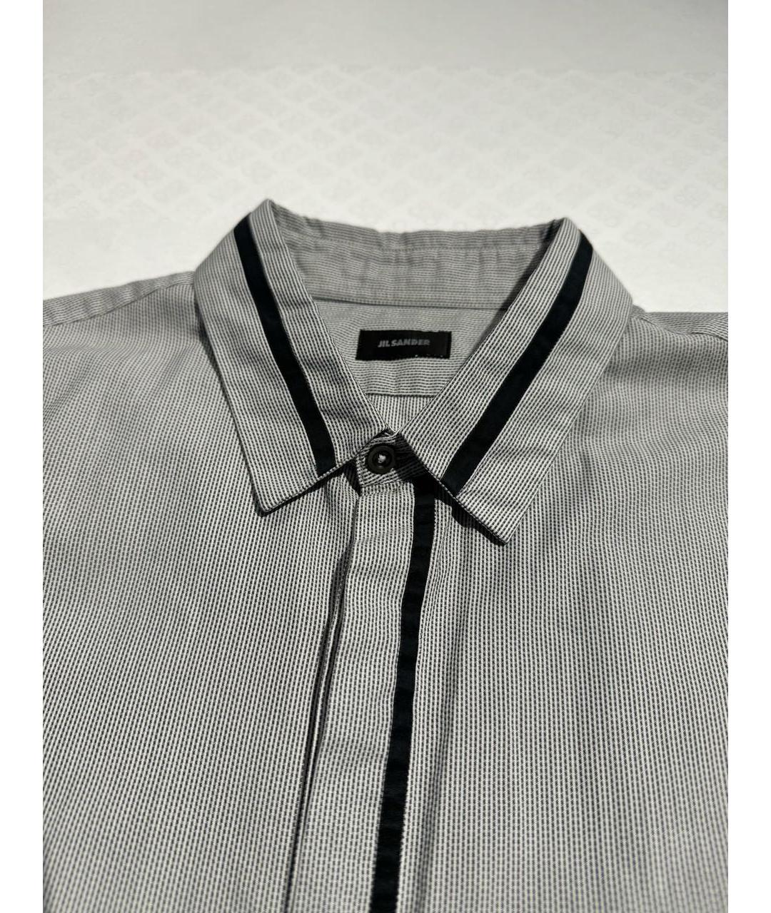 JIL SANDER Мульти хлопковая кэжуал рубашка, фото 4