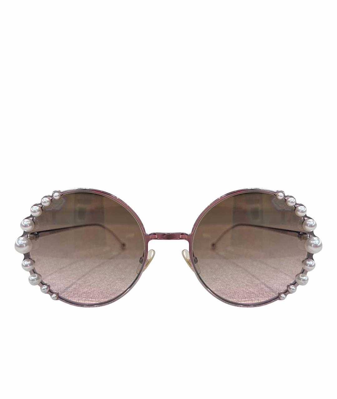 FENDI Металлические солнцезащитные очки, фото 1
