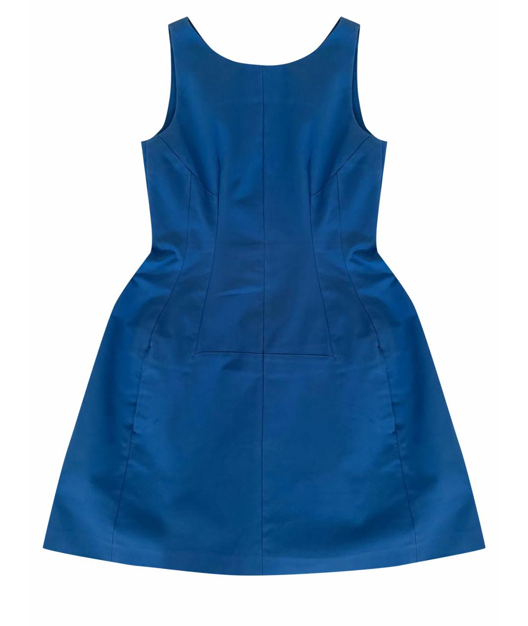 DOROTHEE SCHUMACHER Синее хлопковое повседневное платье, фото 1