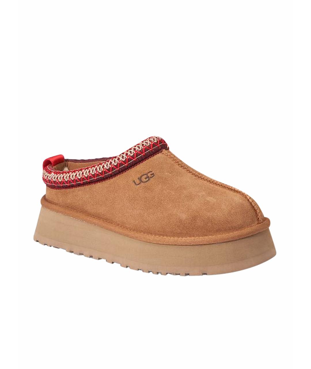 UGG AUSTRALIA Коричневые замшевые мюли, фото 1