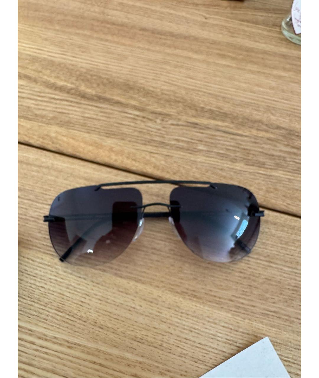 SILHOUETTE Черные солнцезащитные очки, фото 2