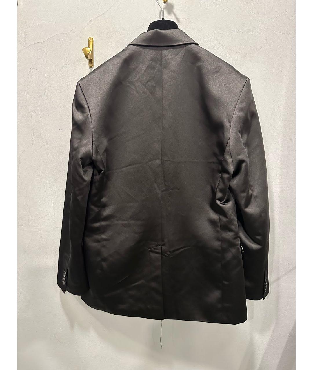 HAN KJOBENHAVN Черный полиэстеровый пиджак, фото 2