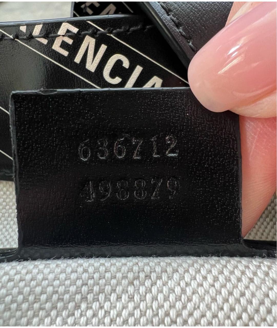 GUCCI Черная кожаная сумка через плечо, фото 8