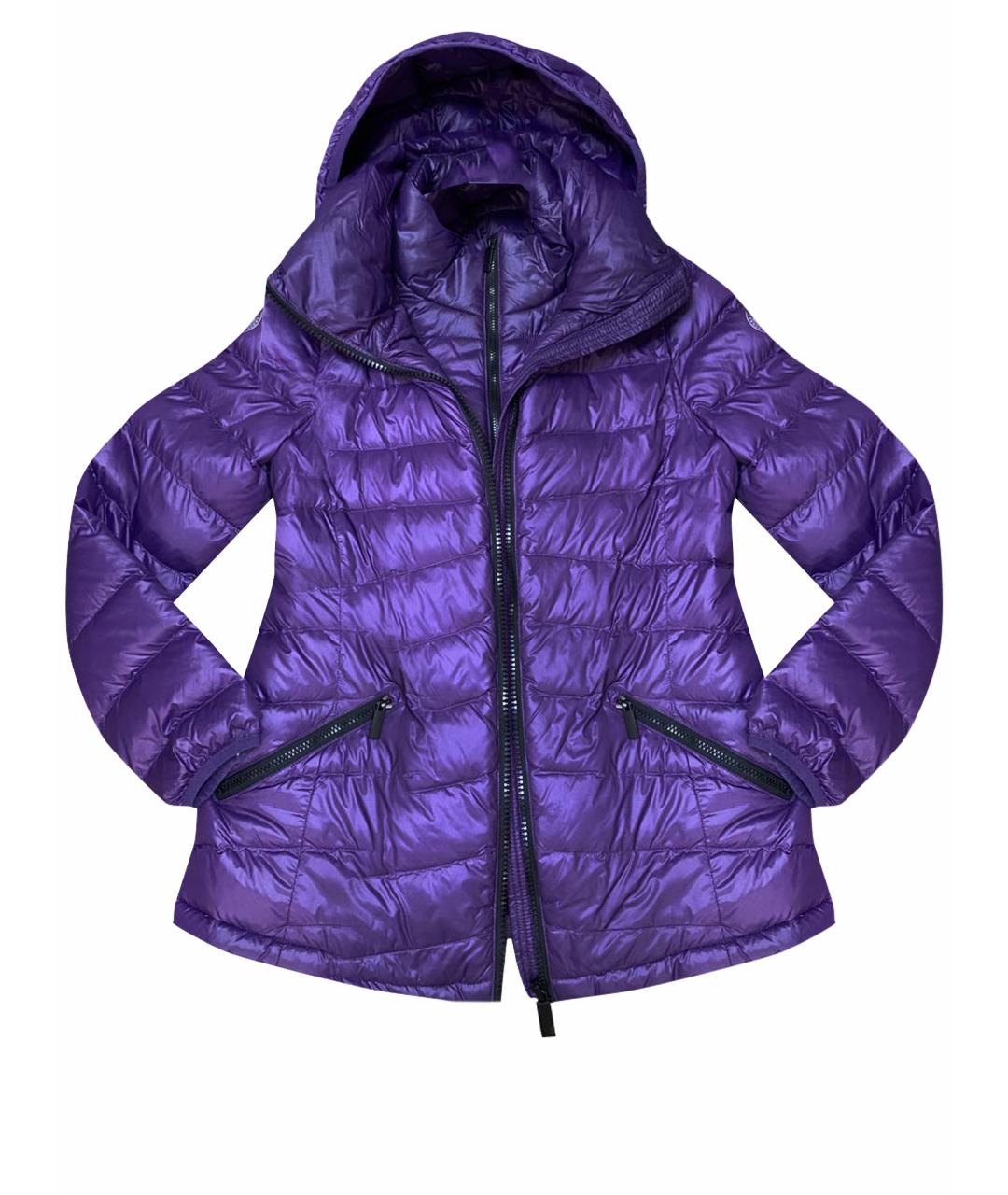 DKNY Фиолетовая полиэстеровая куртка, фото 1