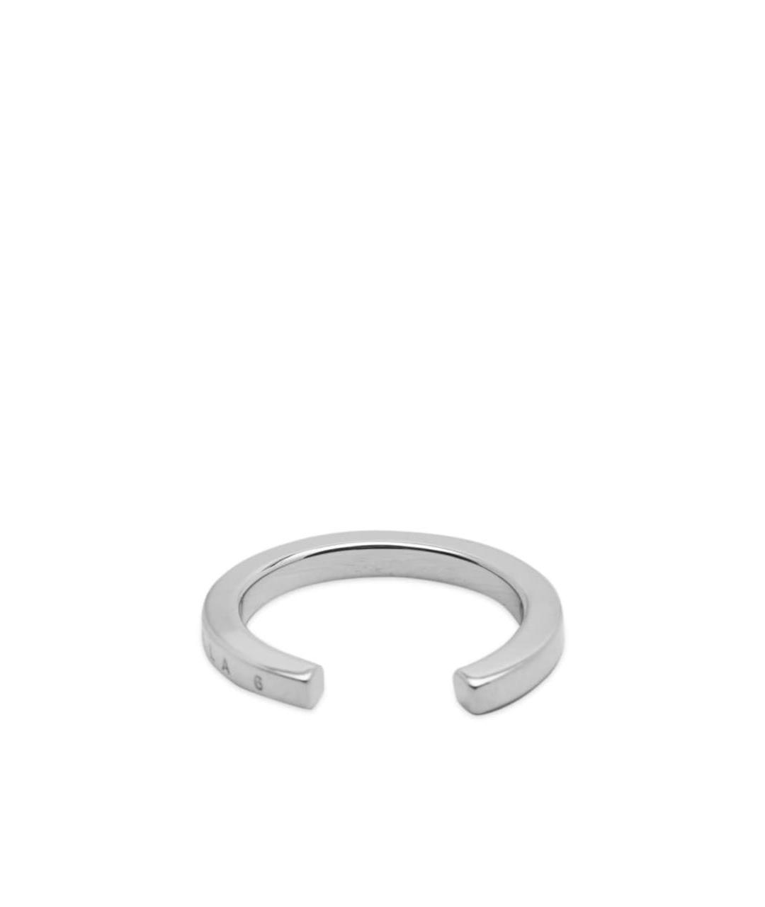 MM6 MAISON MARGIELA Серебряное латунное кольцо, фото 2