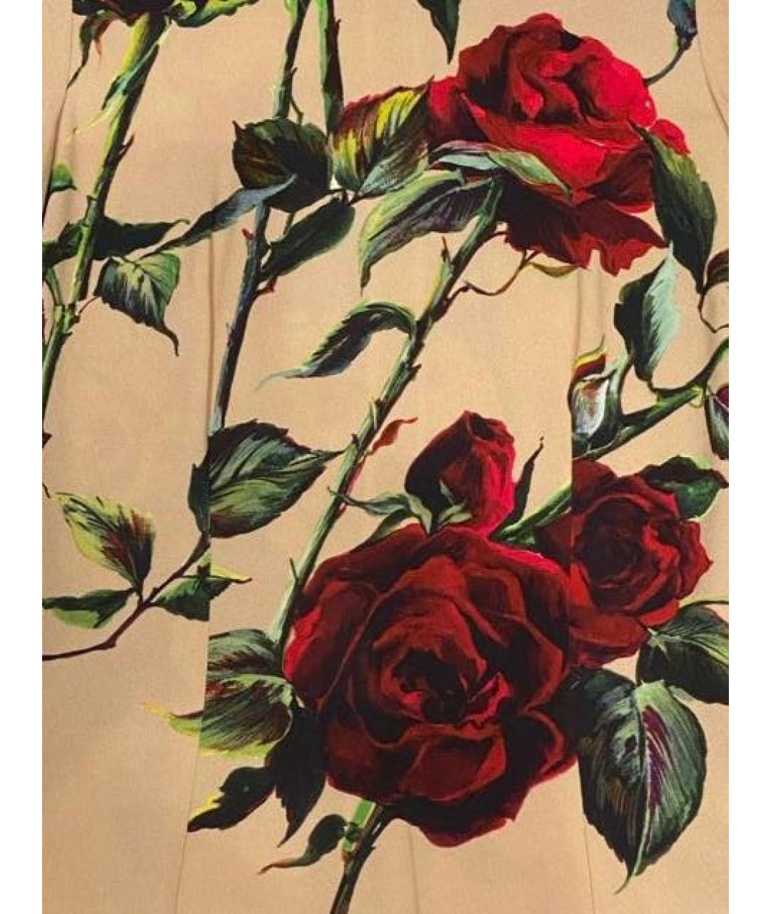DOLCE&GABBANA Мульти вискозная блузы, фото 4