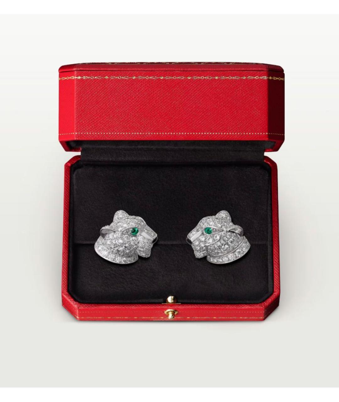 CARTIER Серьги из белого золота, фото 2