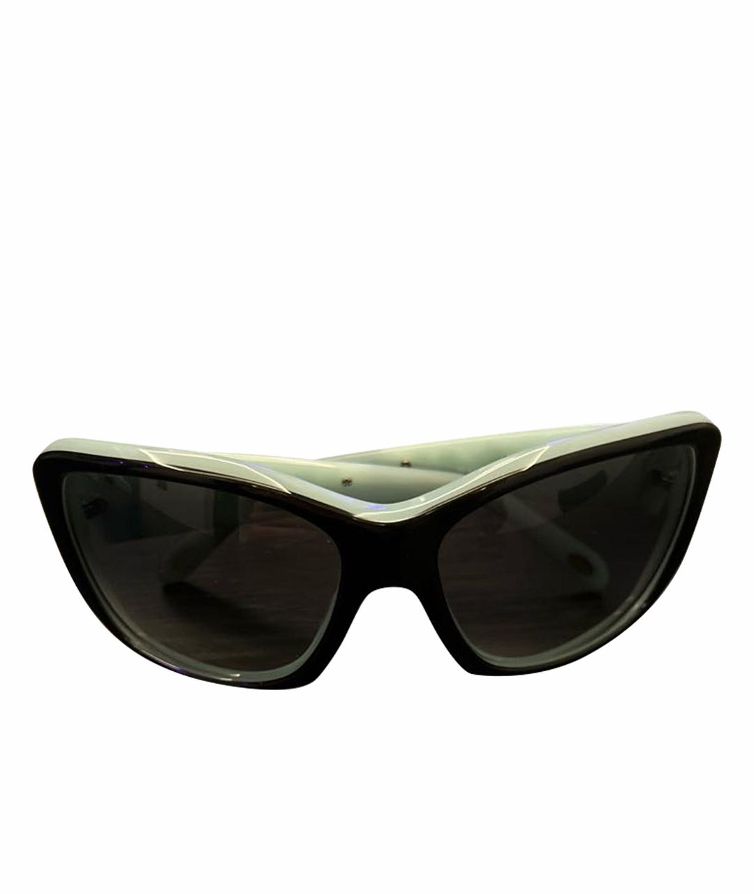 TIFFANY&CO Голубые пластиковые солнцезащитные очки, фото 1