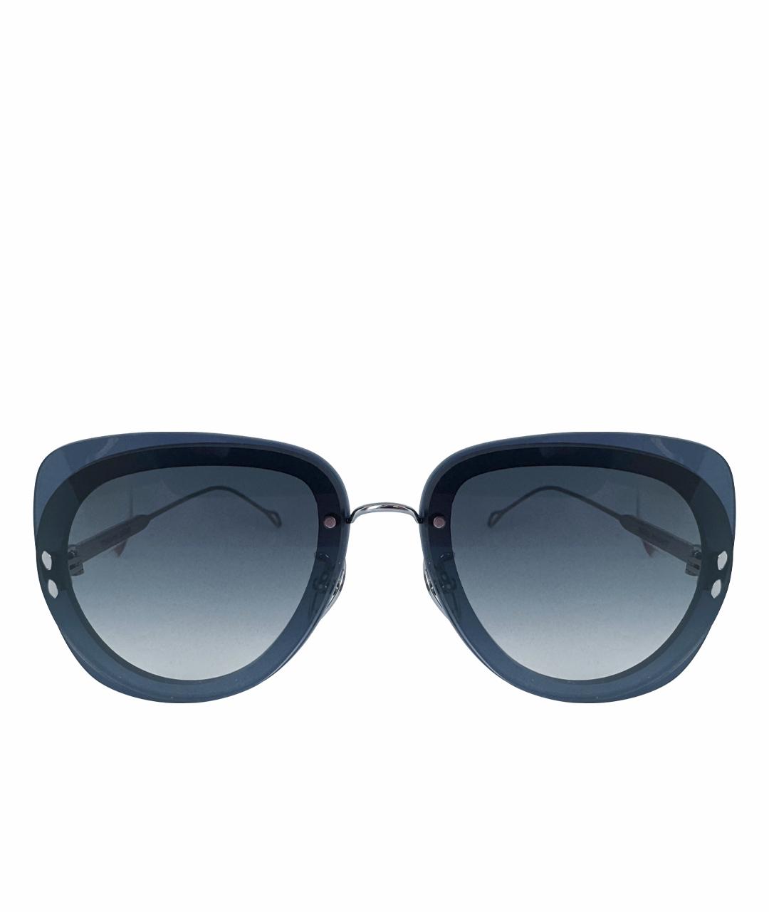 ISABEL MARANT Синие металлические солнцезащитные очки, фото 1