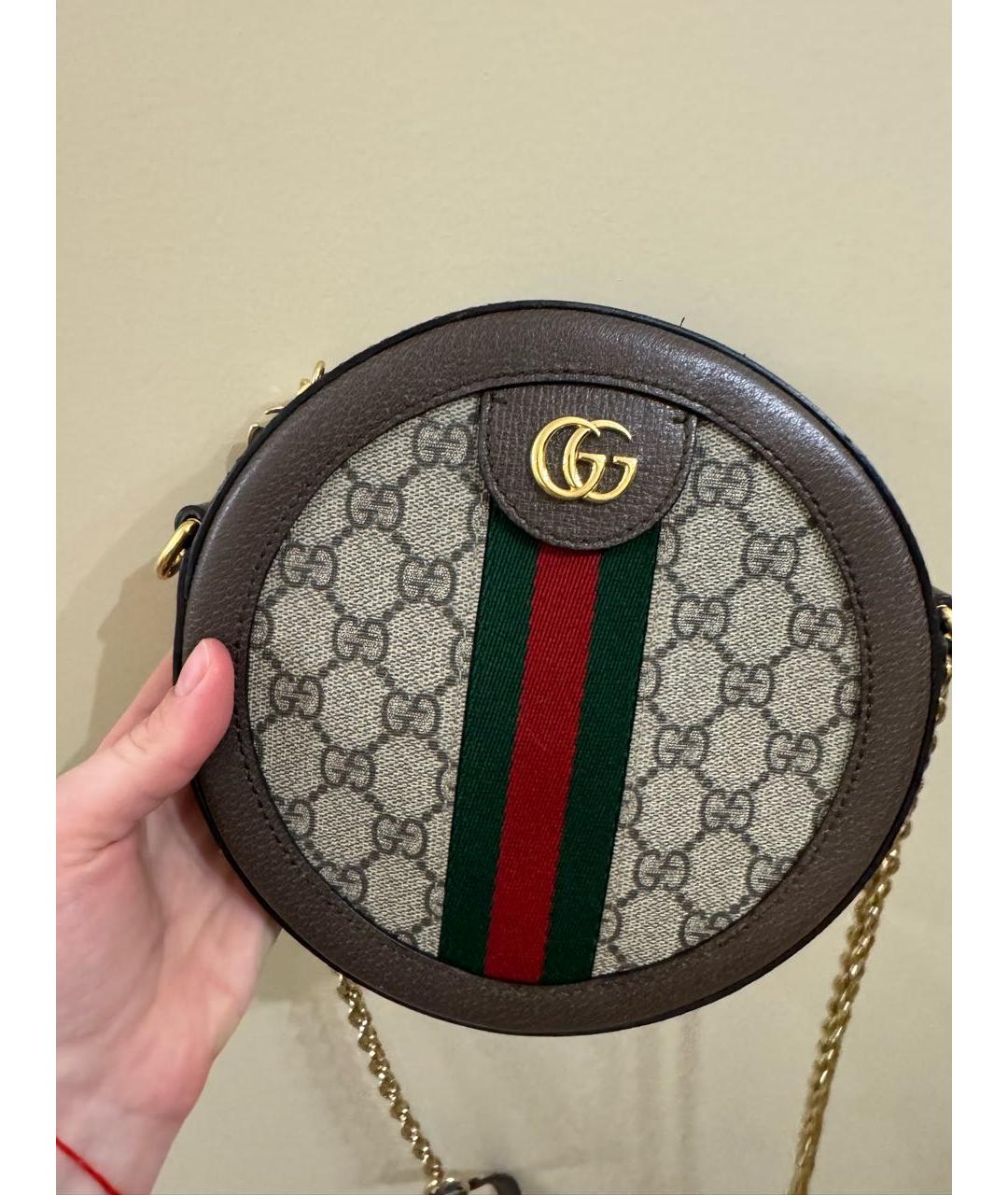 GUCCI Коричневая сумка через плечо, фото 2