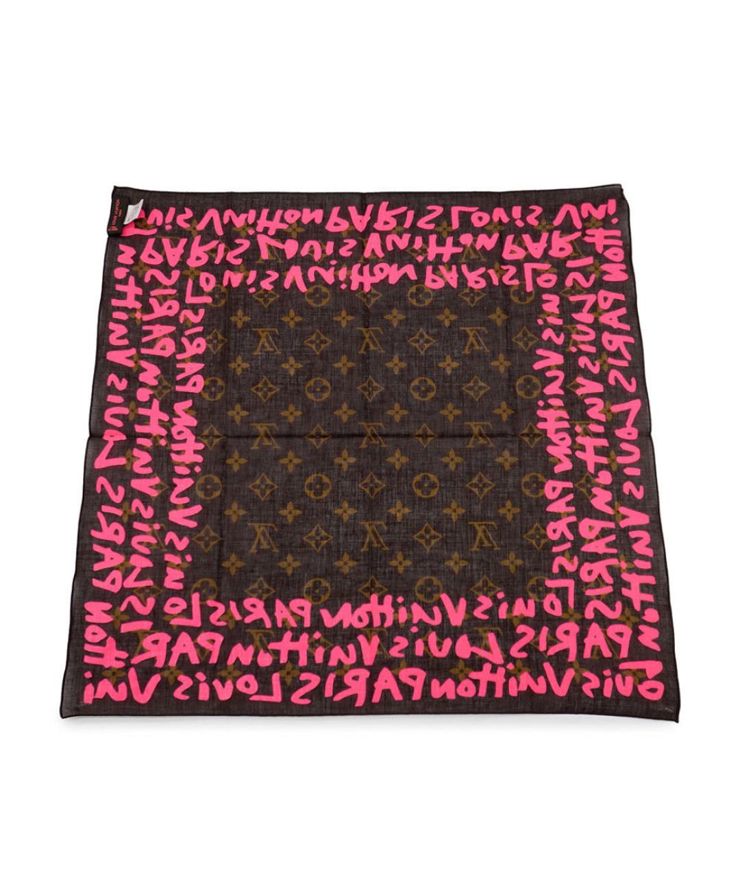 LOUIS VUITTON Хлопковый платок, фото 2