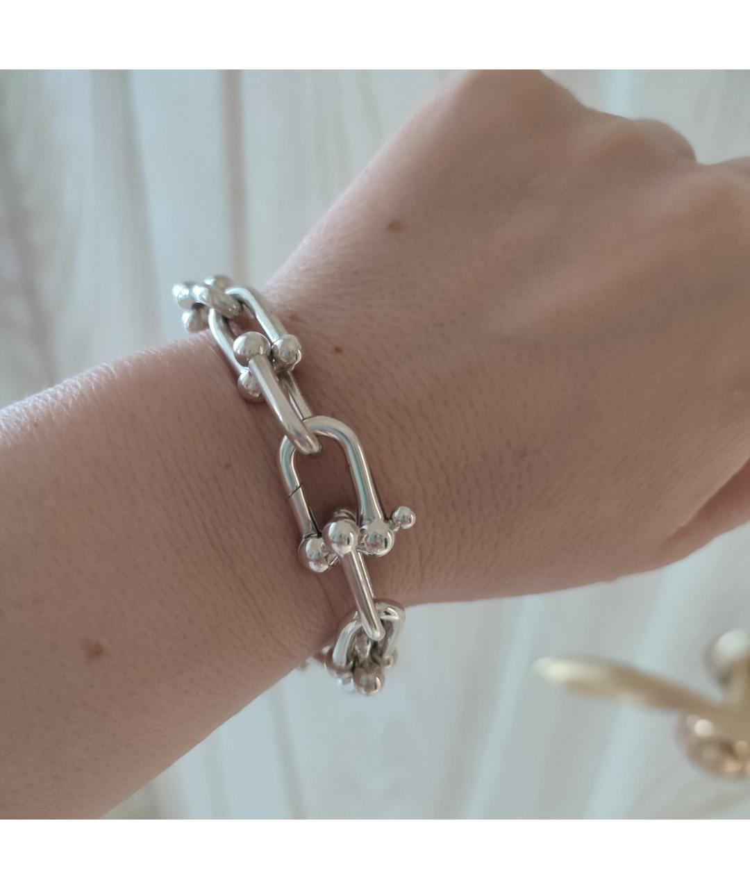 TIFFANY&CO Серебрянный серебряный браслет, фото 5