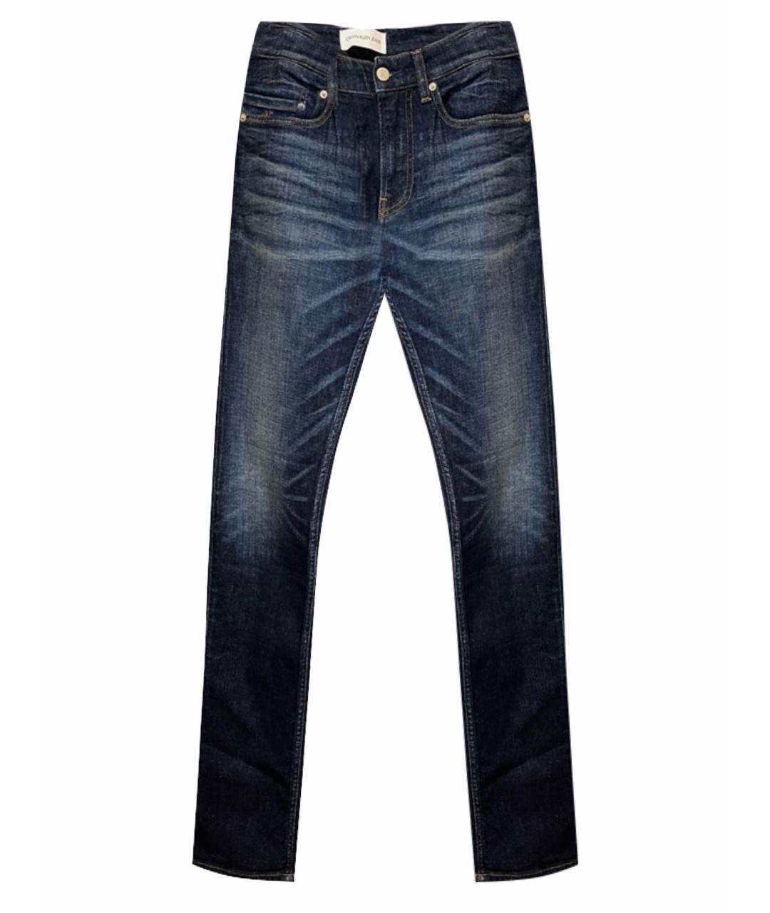 CALVIN KLEIN JEANS Синие прямые джинсы, фото 1