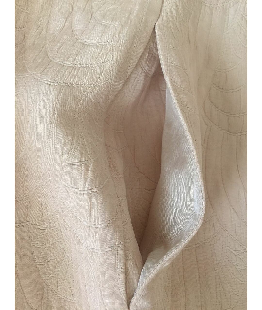 SEE BY CHLOE Бежевая шелковая юбка миди, фото 4