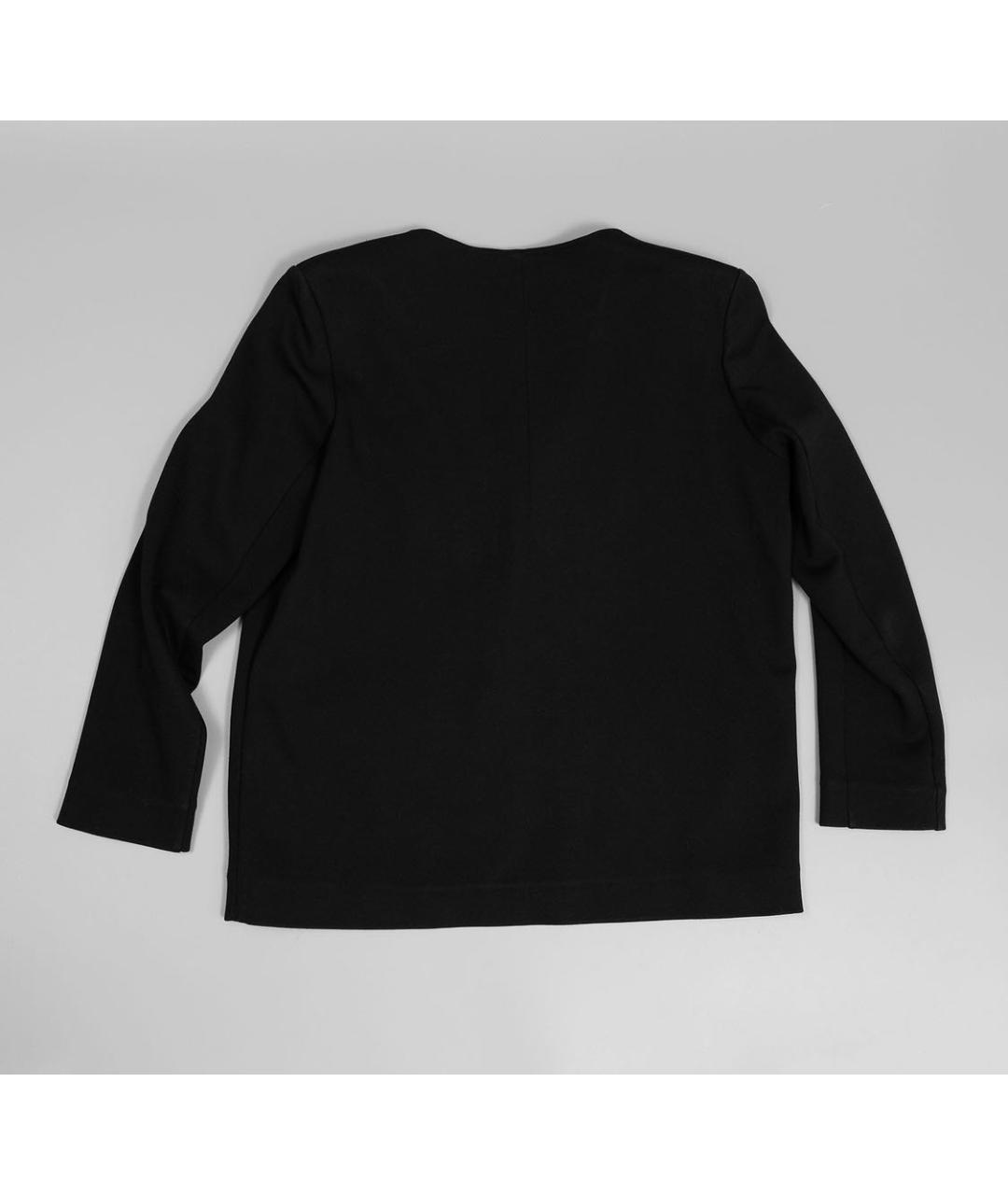 COS Черный вискозный жакет/пиджак, фото 3