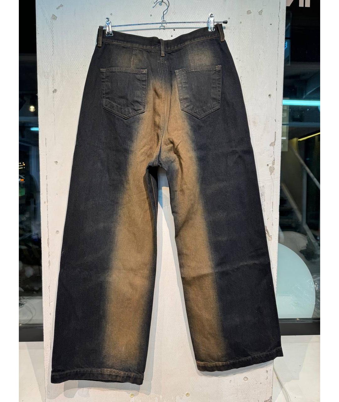 RICK OWENS DRKSHDW Антрацитовые прямые джинсы, фото 2